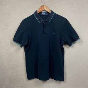 Fred Perry Color Block Collar Polo Vintage 1990’s